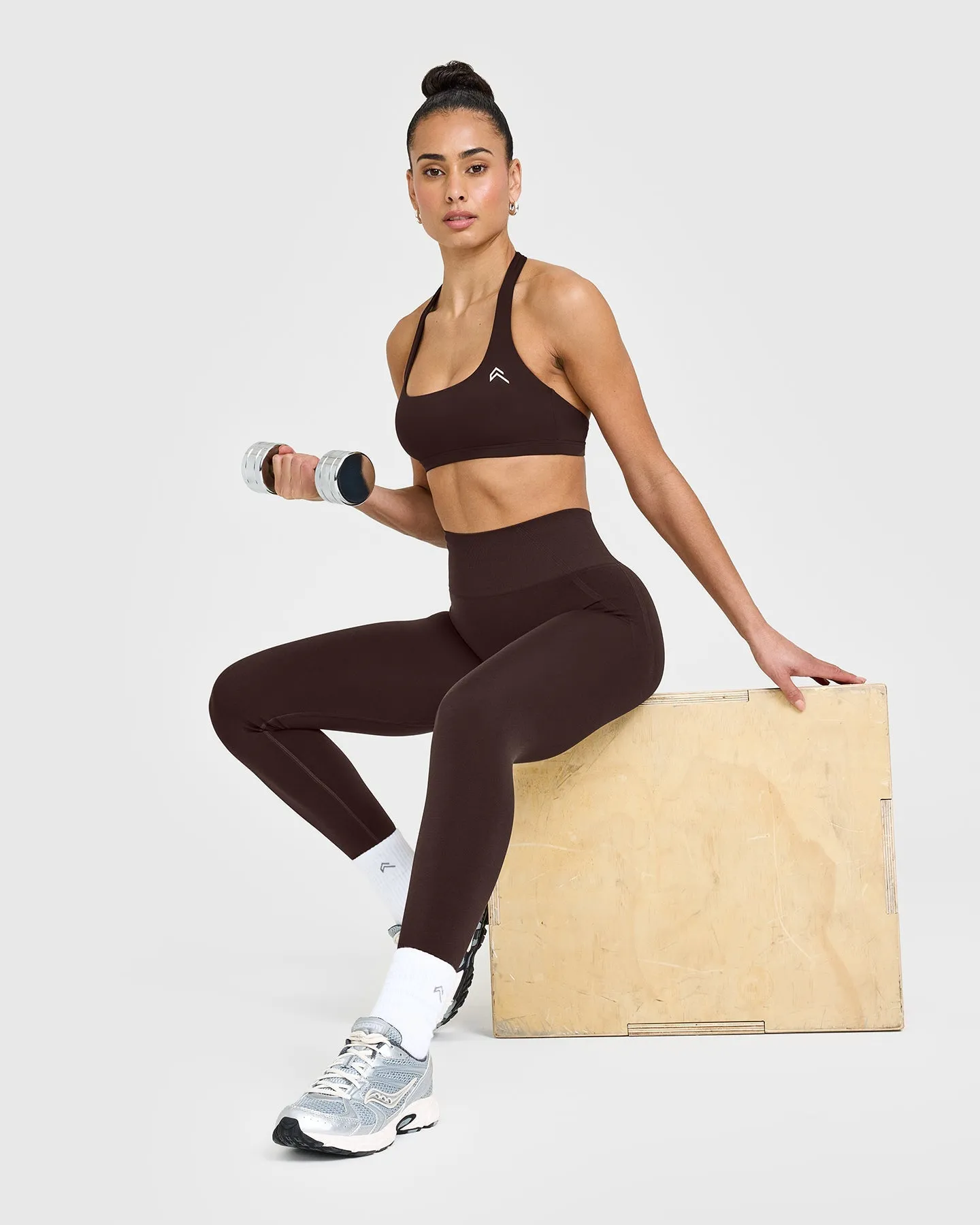 EasyLift Halter Bralette | 70% Cocoa
