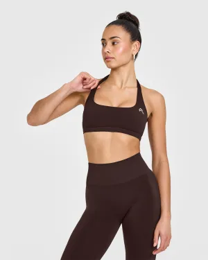 EasyLift Halter Bralette | 70% Cocoa