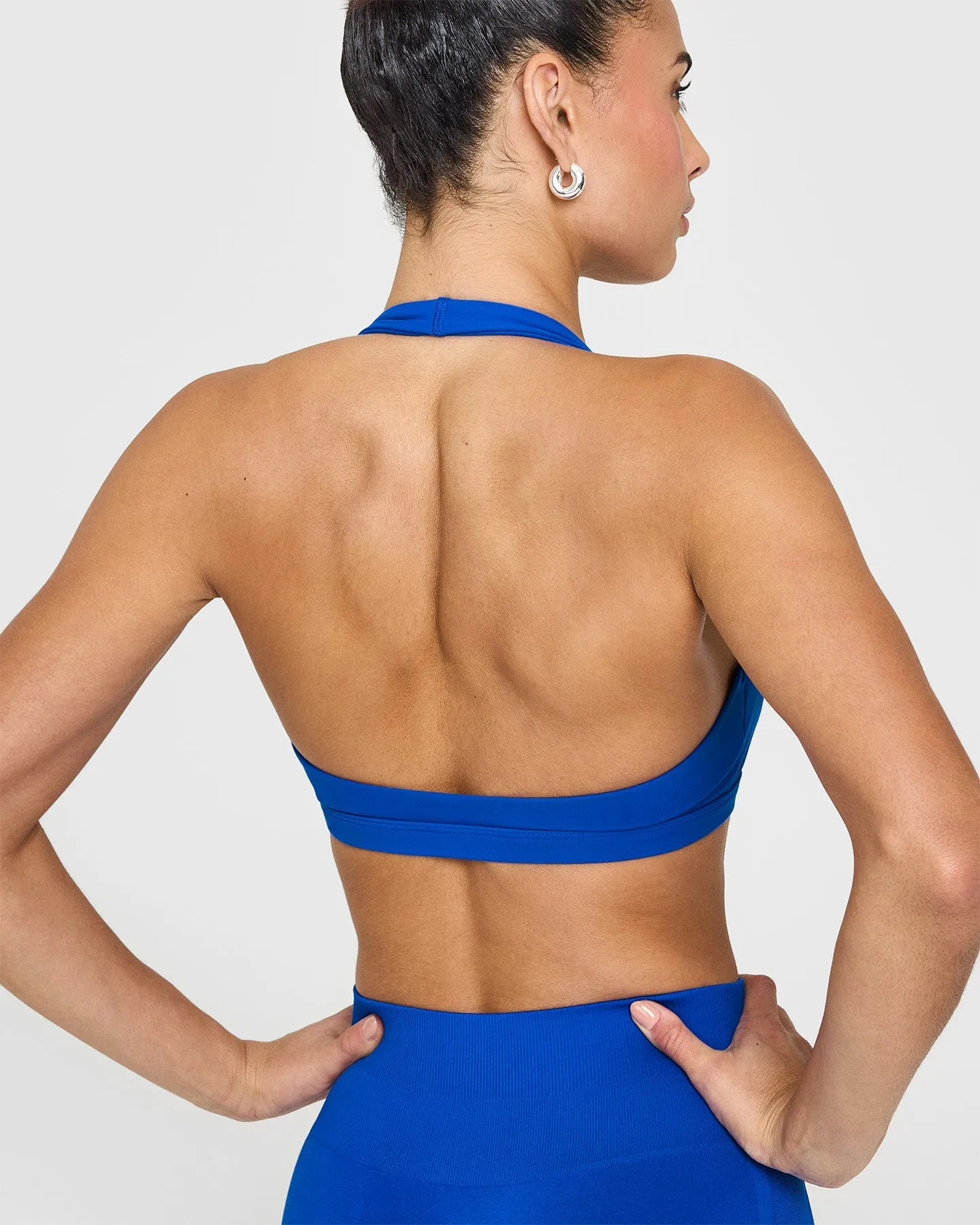 EasyLift Halter Bralette | Cobalt Blue