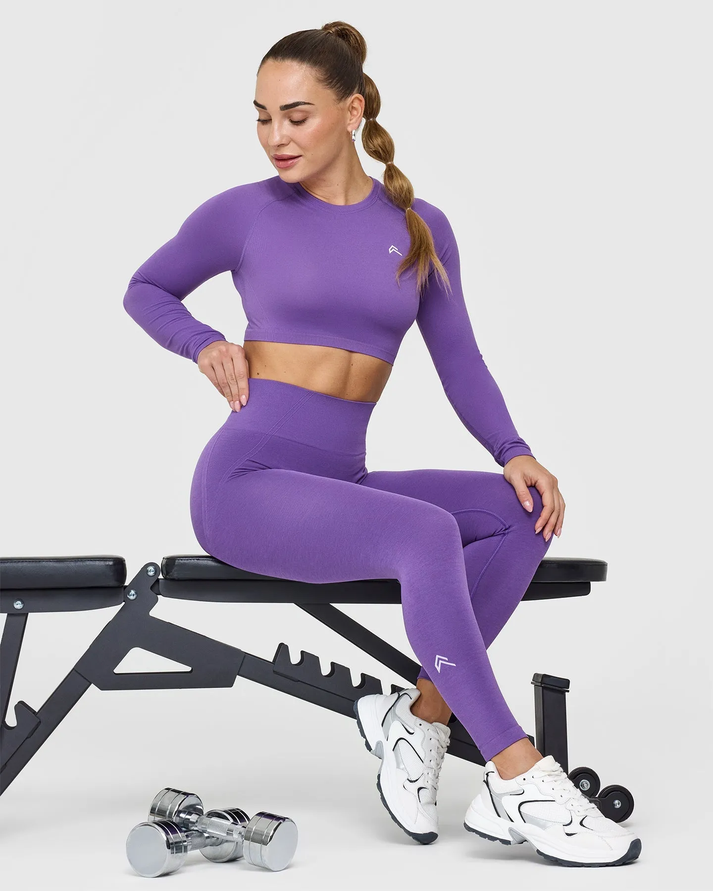 Effortless Seamless Leggings | Iris Purple