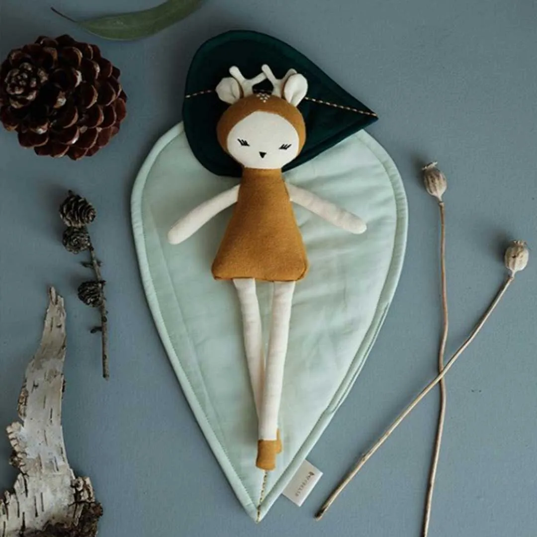 Fabelab Doll Bedding - Leaf