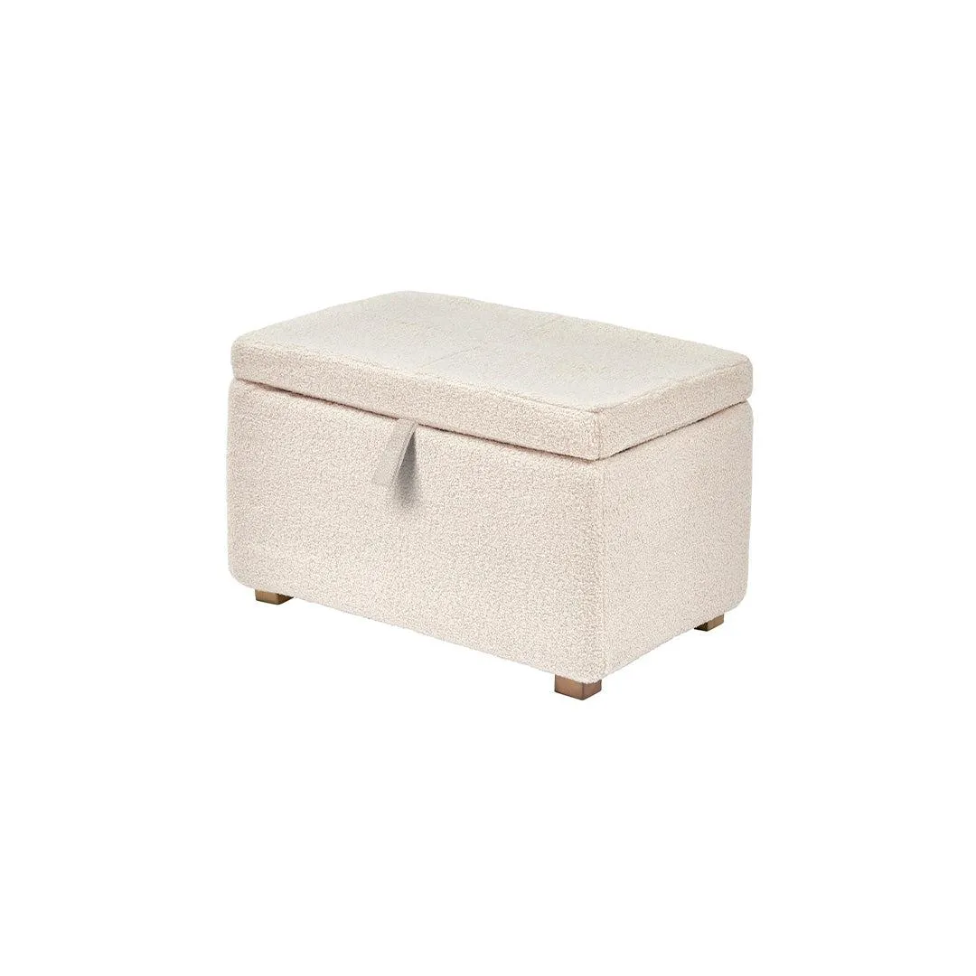 Gaia Baby Serena Footstool - Biscuit - Oak