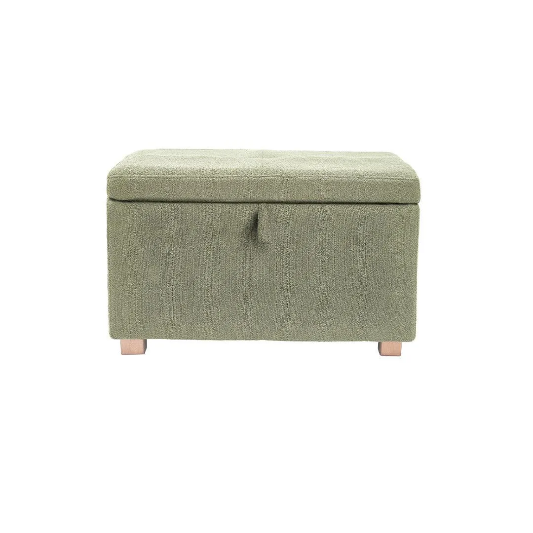 Gaia Baby Serena Footstool - Sage - Oak