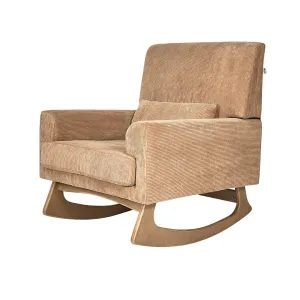 Gaia Baby Serena Rocking & Feeding Chair - Caramel Corduroy