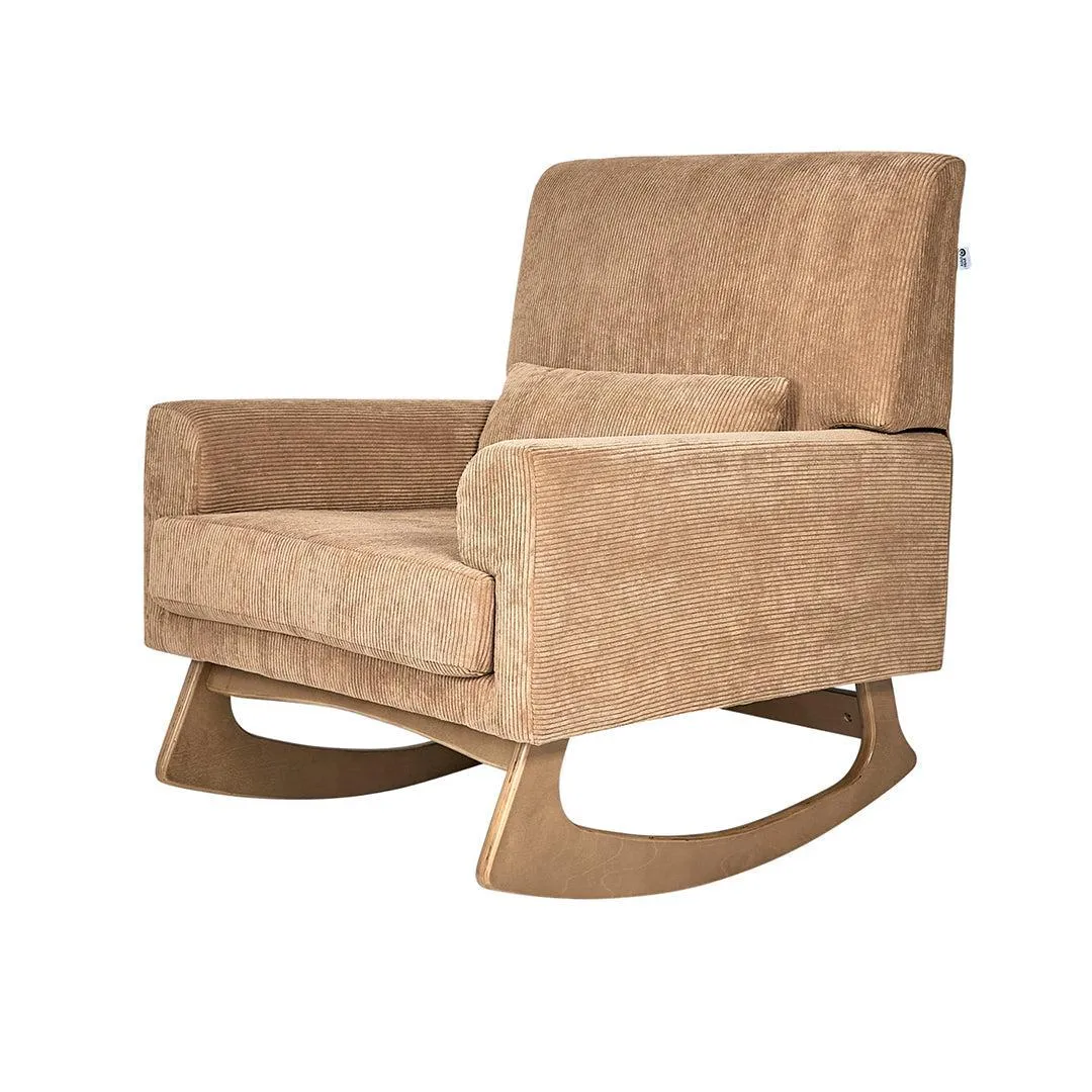 Gaia Baby Serena Rocking & Feeding Chair - Caramel Corduroy