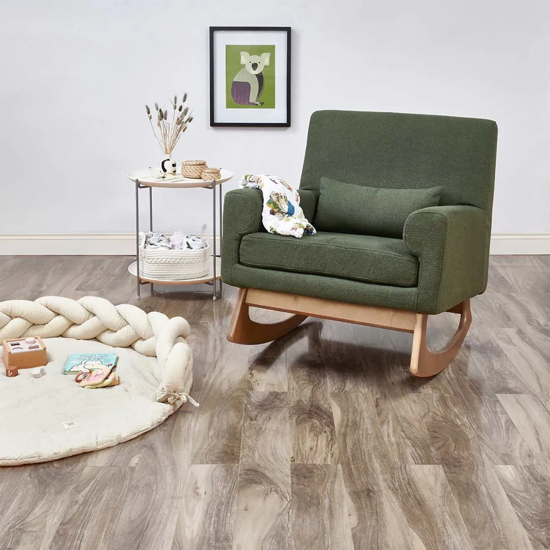 Gaia Baby Serena Rocking/Feeding Chair - Forest/Oak