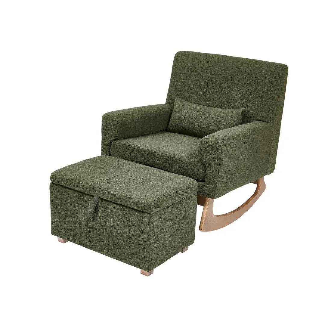 Gaia Baby Serena Rocking/Feeding Chair - Forest/Oak