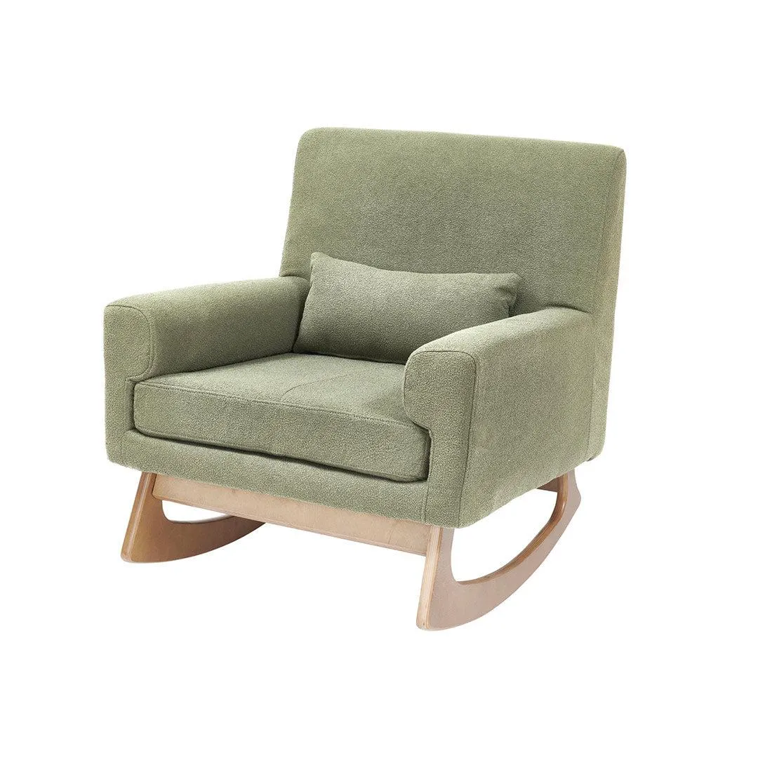 Gaia Baby Serena Rocking/Feeding Chair - Sage/Oak