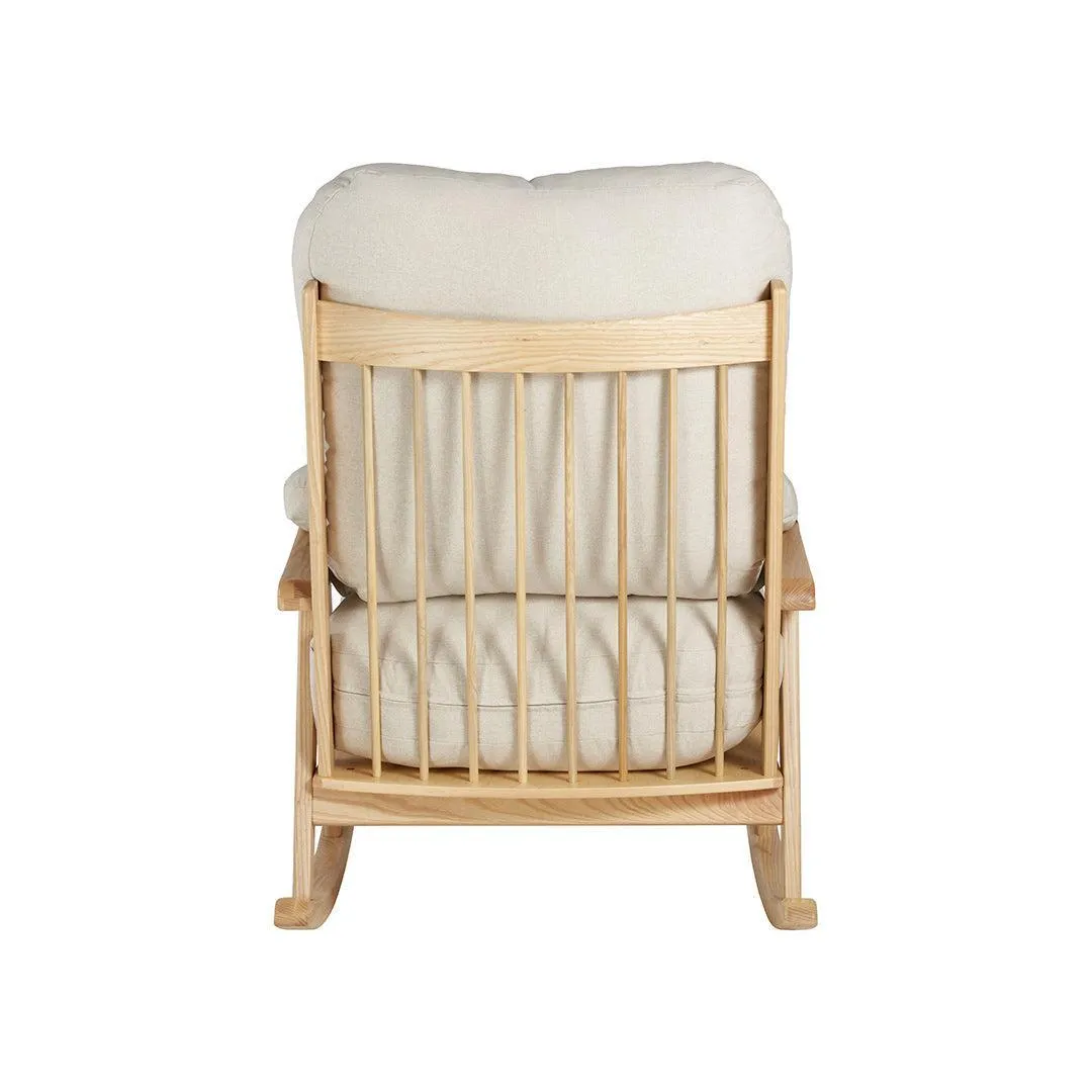 Gaia Hera Rocking Chair - Natural Oak   Barley