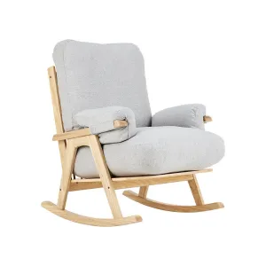 Gaia Hera Rocking Chair - Natural Oak   Dusk