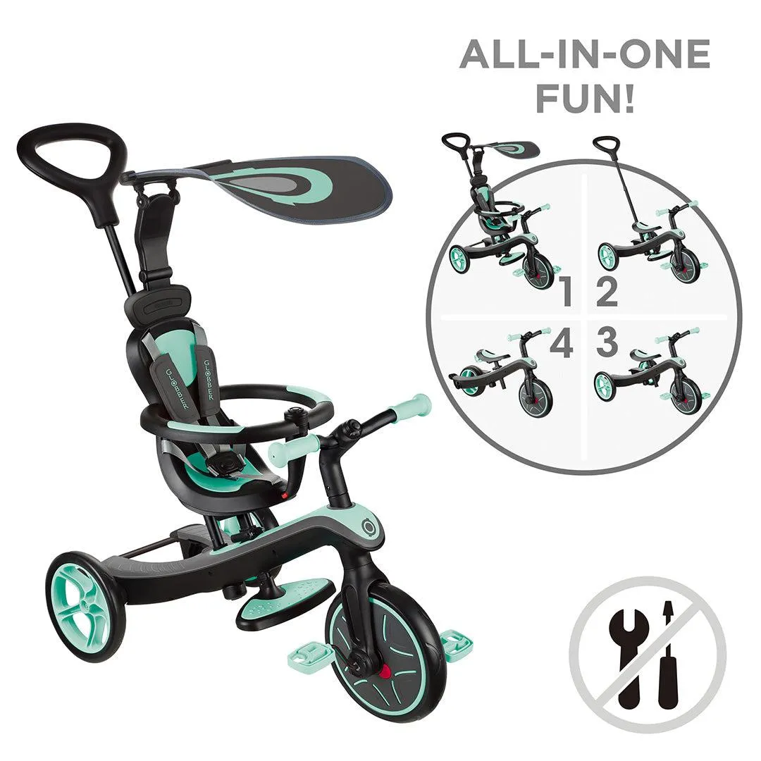 Globber Explorer Trike 4 in 1 - Mint