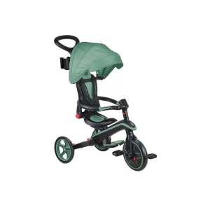 Globber Explorer Trike Foldable 4 in 1 - Olive