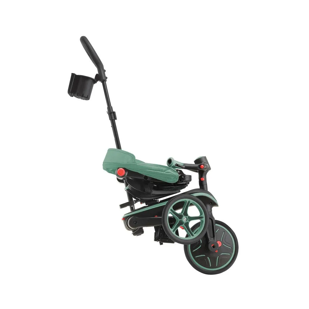 Globber Explorer Trike Foldable 4 in 1 - Olive