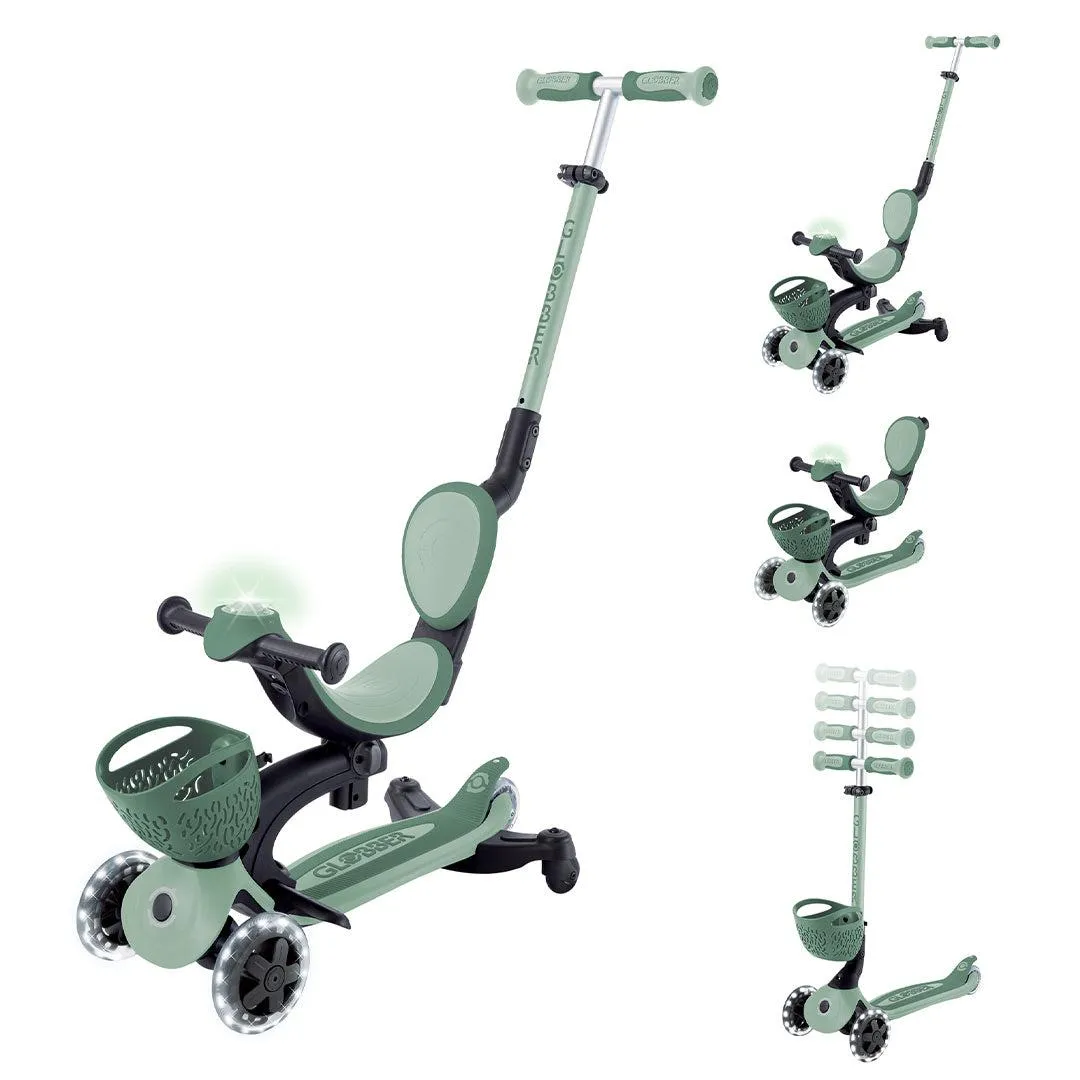 Globber Go-Up Baby 360 Lights Scooter - Sage