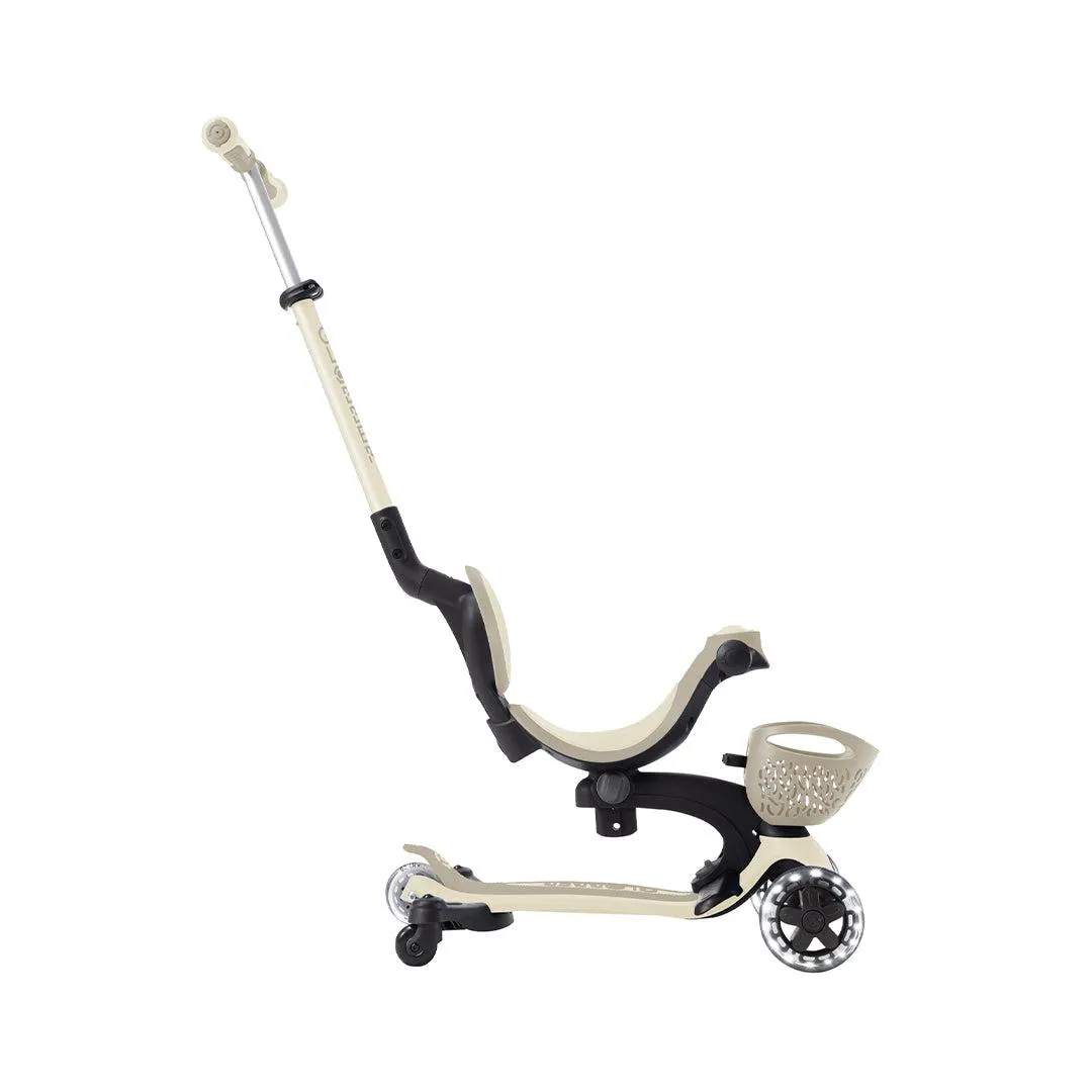 Globber Go-Up Baby 360 Lights Scooter - Taupe