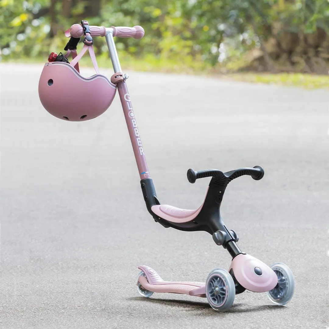 Globber Go Up Foldable Plus Eco Scooter - Berry