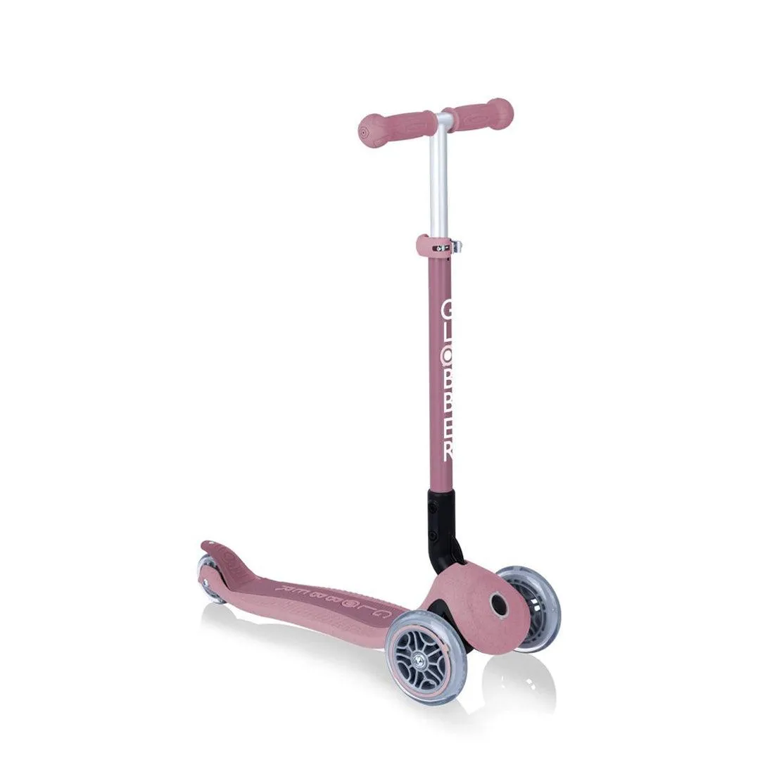 Globber Go Up Foldable Plus Eco Scooter - Berry