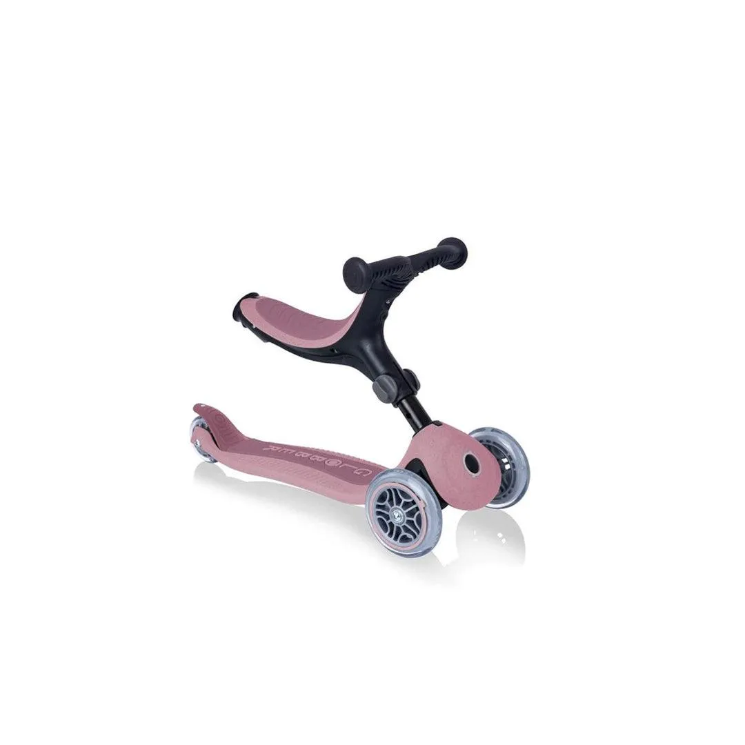 Globber Go Up Foldable Plus Eco Scooter - Berry