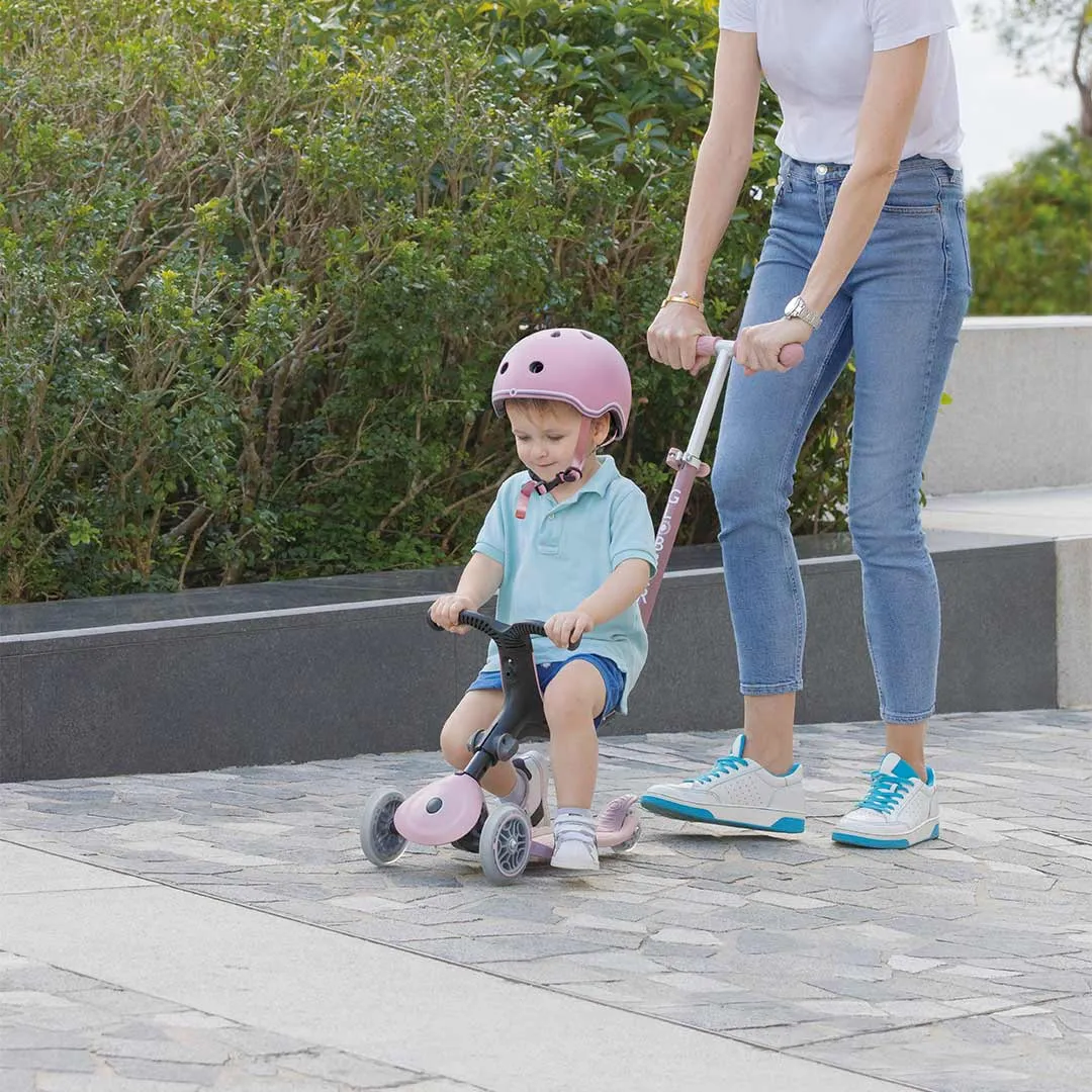 Globber Go Up Foldable Plus Eco Scooter - Berry