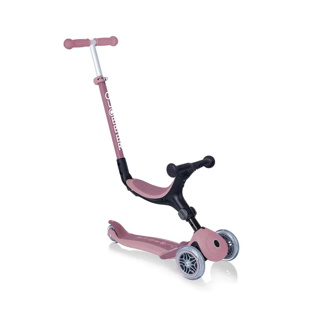 Globber Go Up Foldable Plus Eco Scooter - Berry