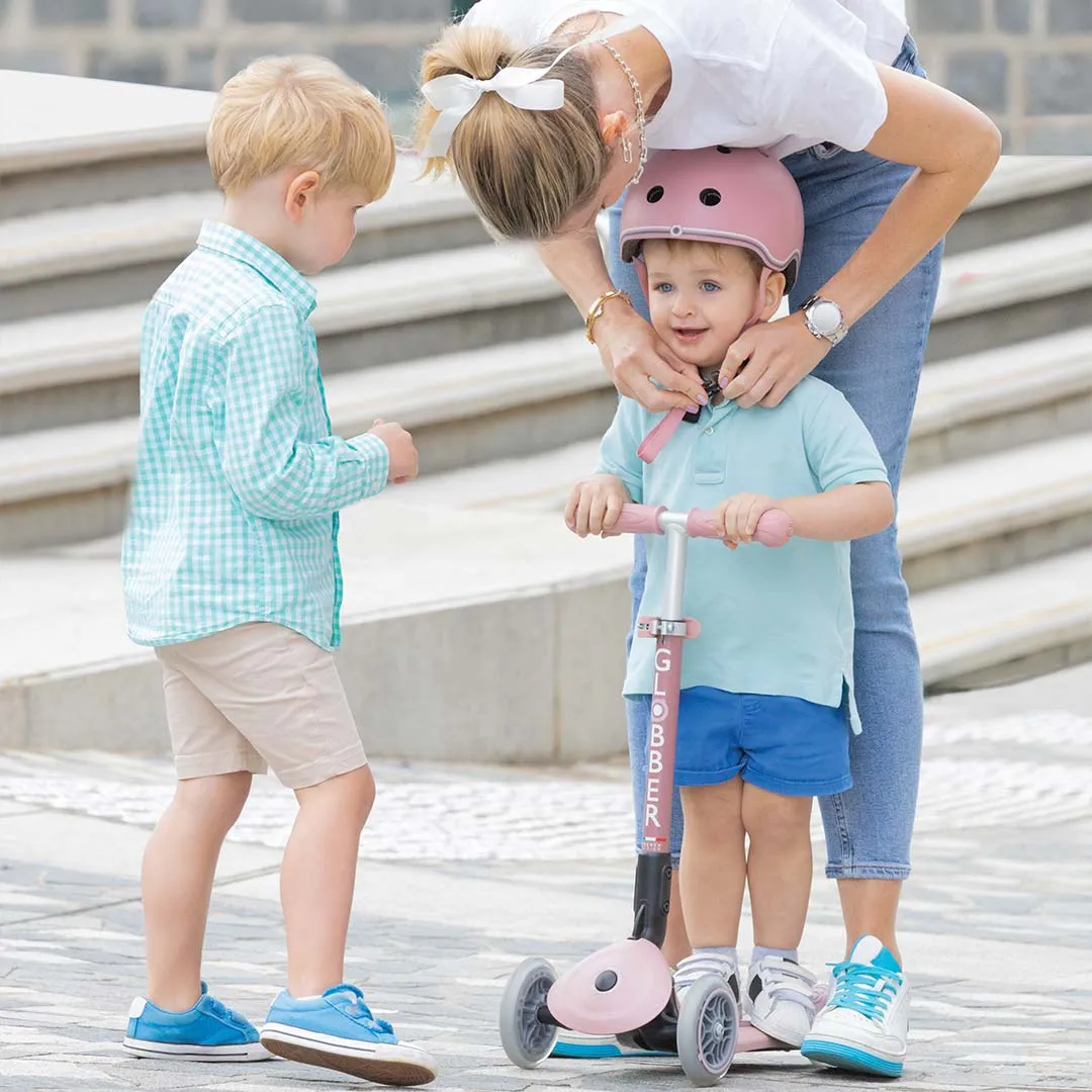 Globber Go Up Foldable Plus Eco Scooter - Berry