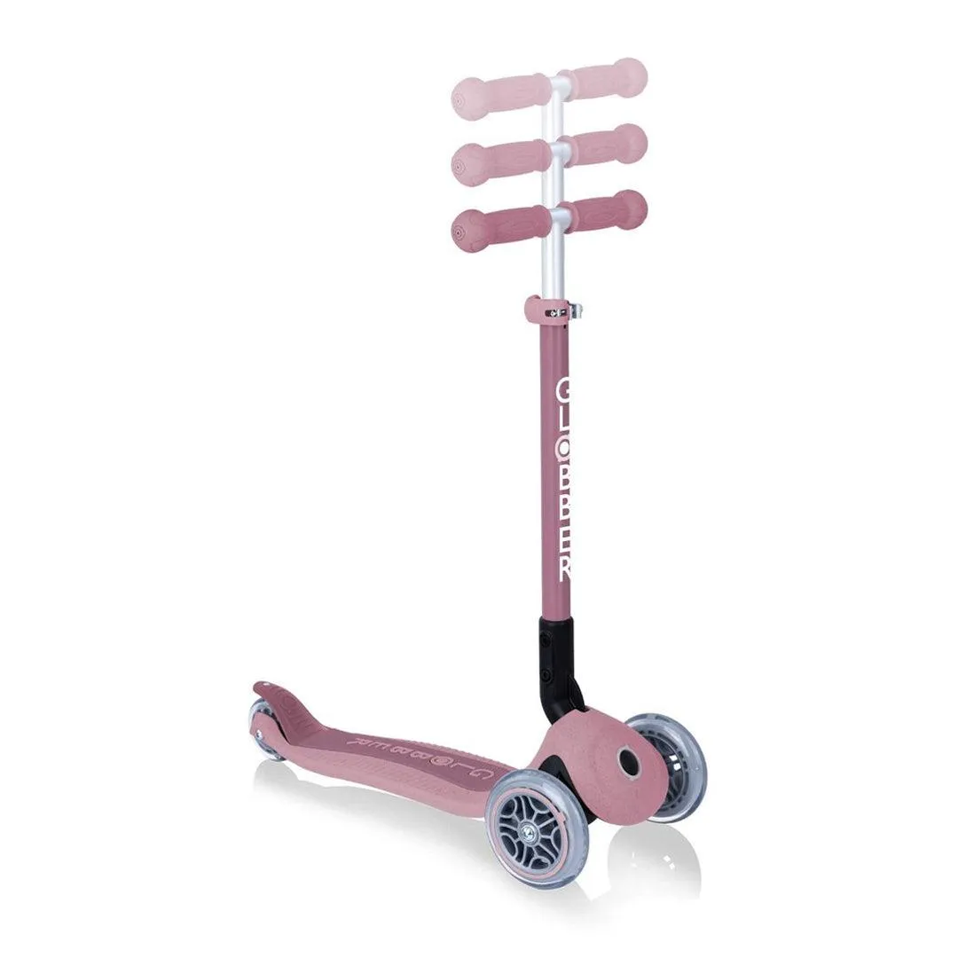Globber Go Up Foldable Plus Eco Scooter - Berry