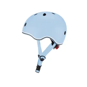 Globber Go-Up Lights Helmet - Pastel Blue