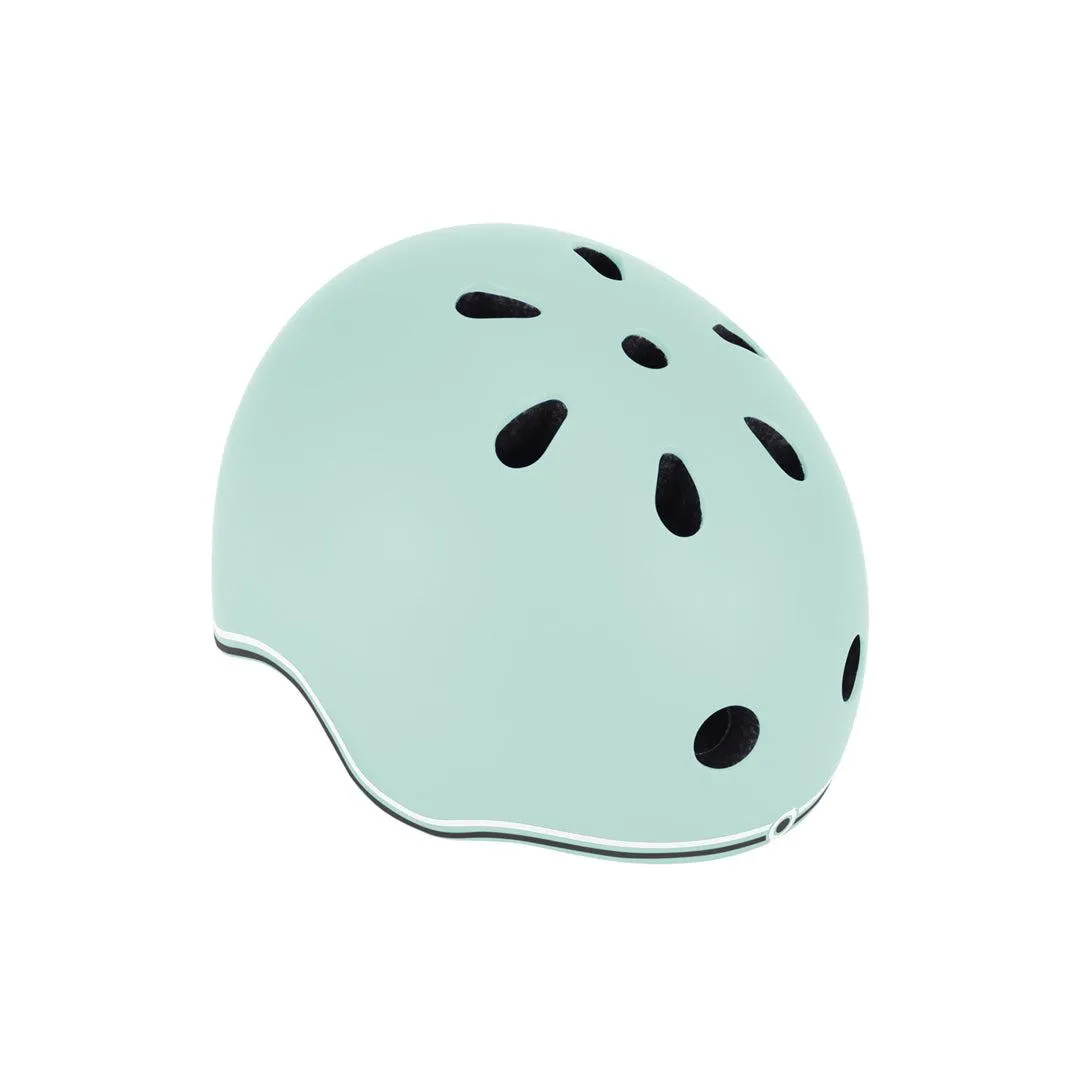 Globber Go-Up Lights Helmet - Pastel Mint