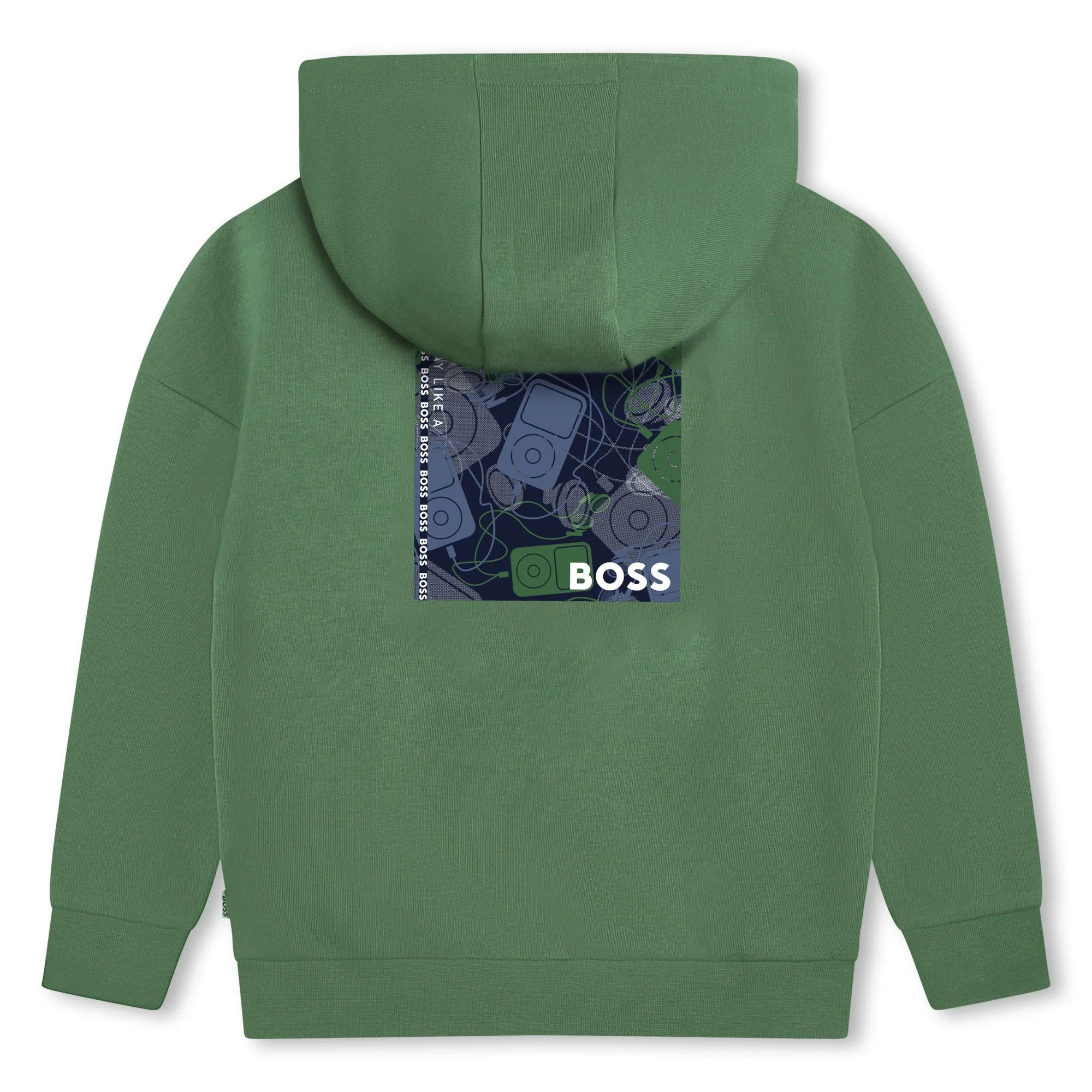 Green Hooded Sweatshirt