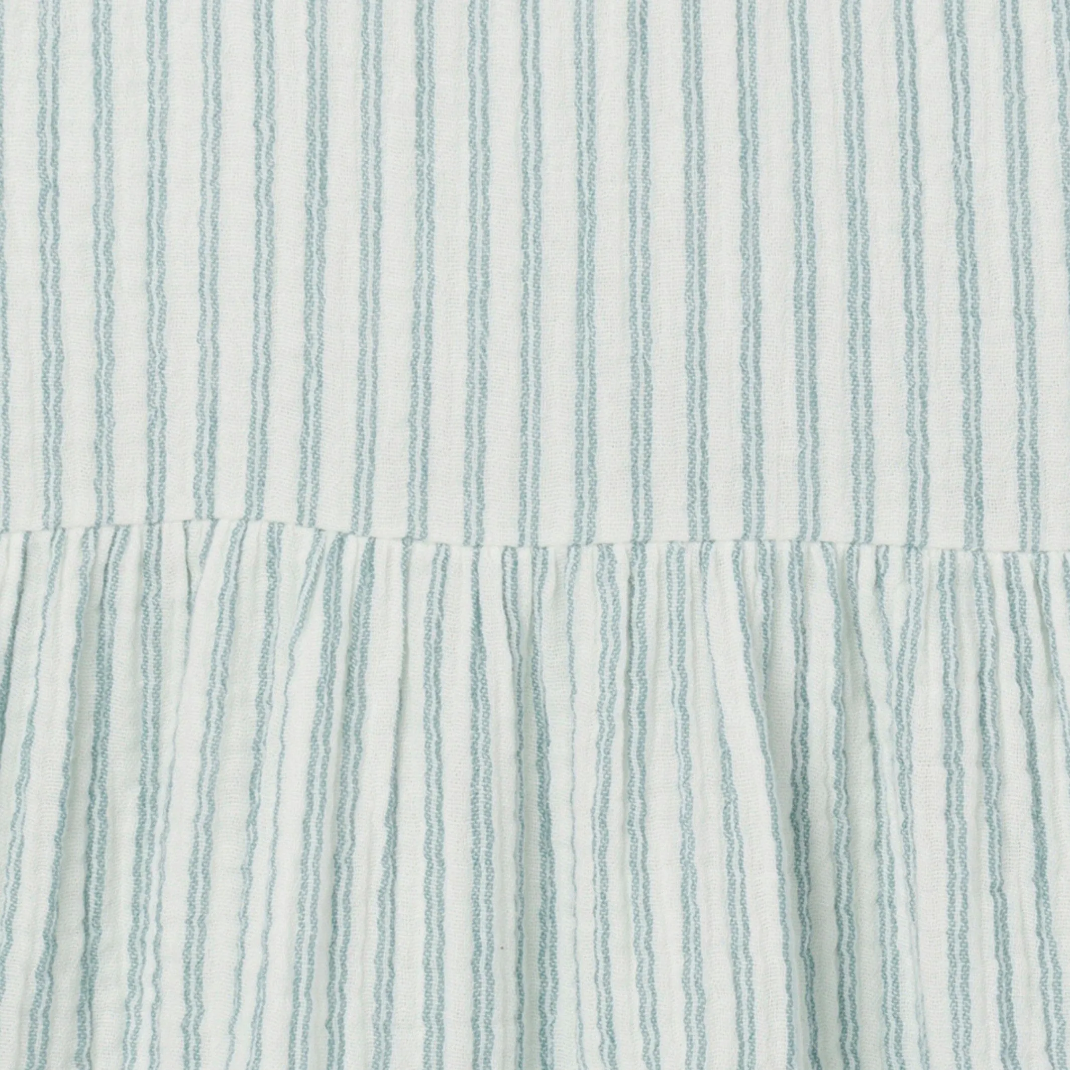 Infant & Toddler Girls Teal Stripe Gauze Dress Gerber Childrenswea