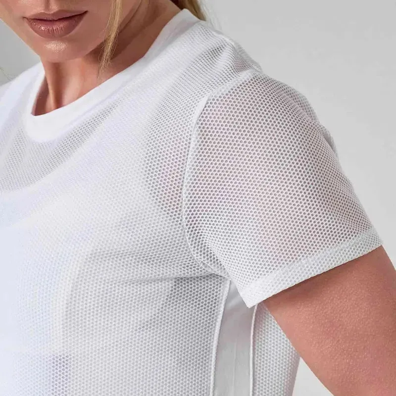 InPhorm Baila S/S Crew - White