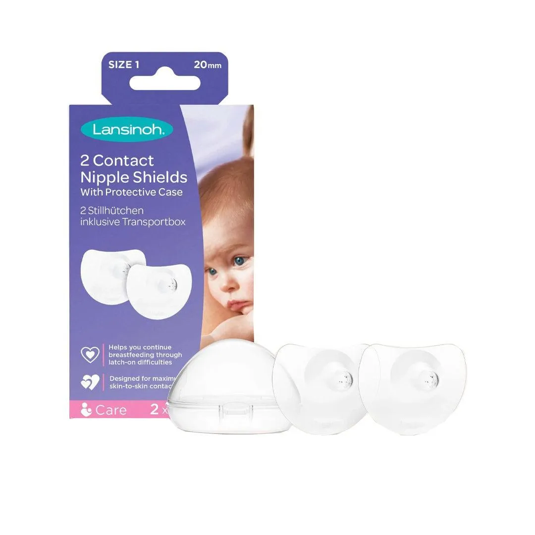 Lansinoh Contact Nipple Shield 20mm 2pk