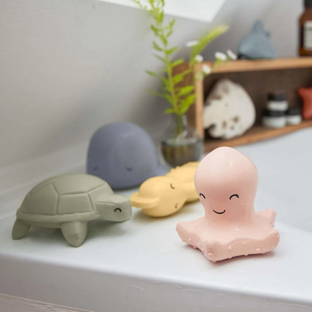 Lassig Bath Toy Natural Rubber - Turtle