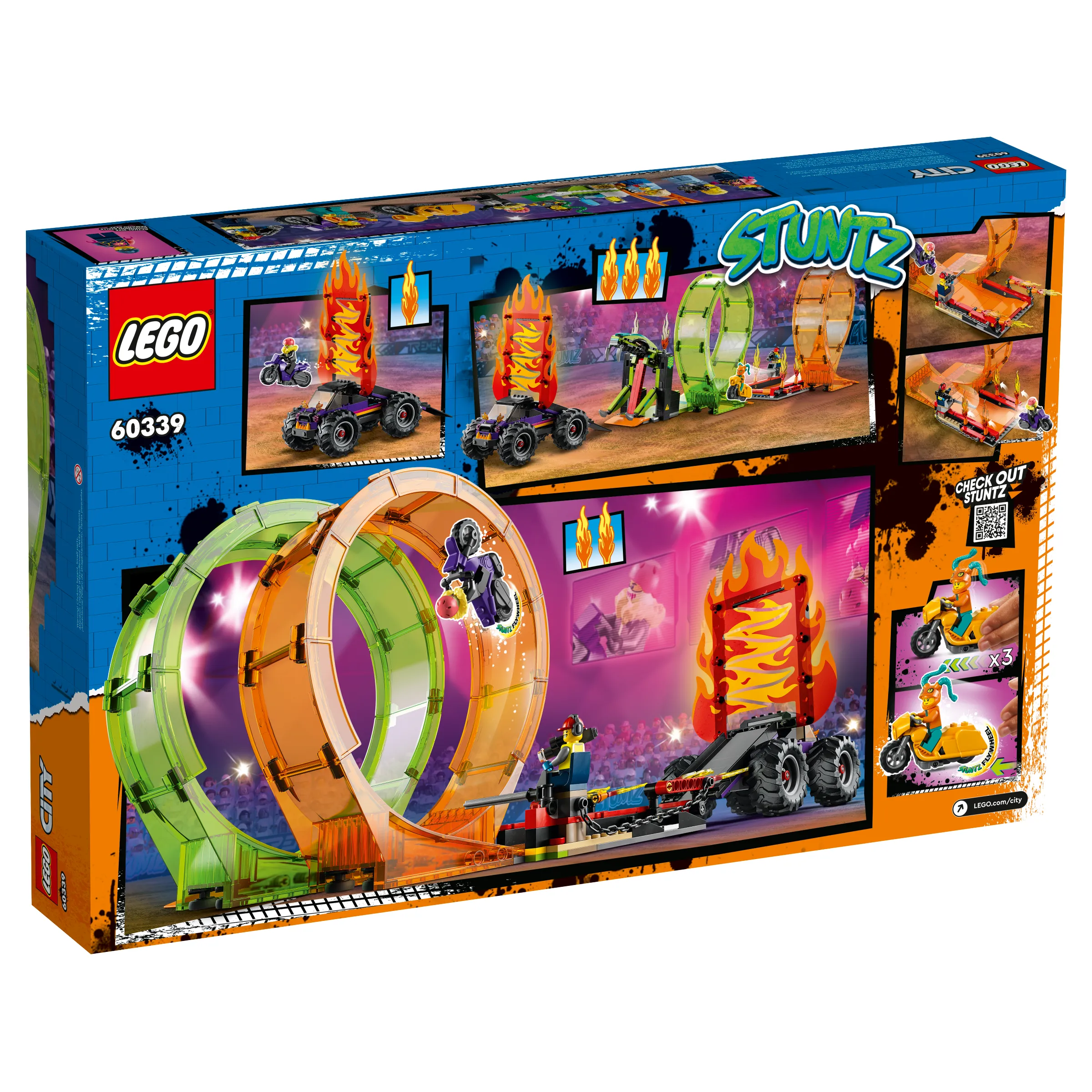 Lego City Double Loop Stunt Arena 60339