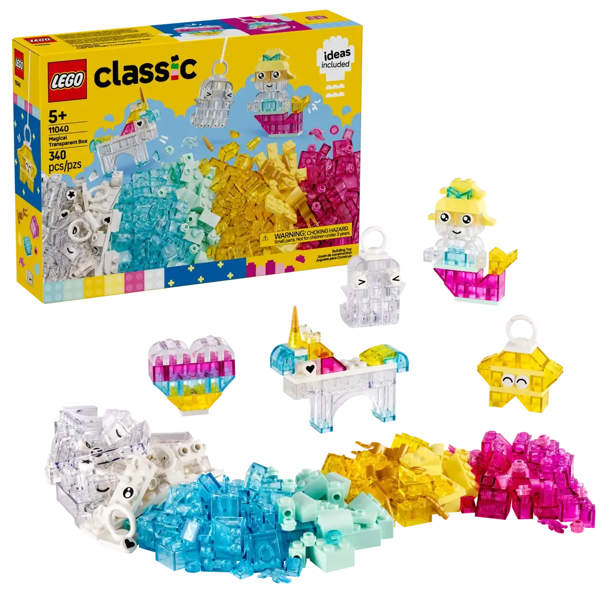 Lego Classic Magical Transparent Box 11040