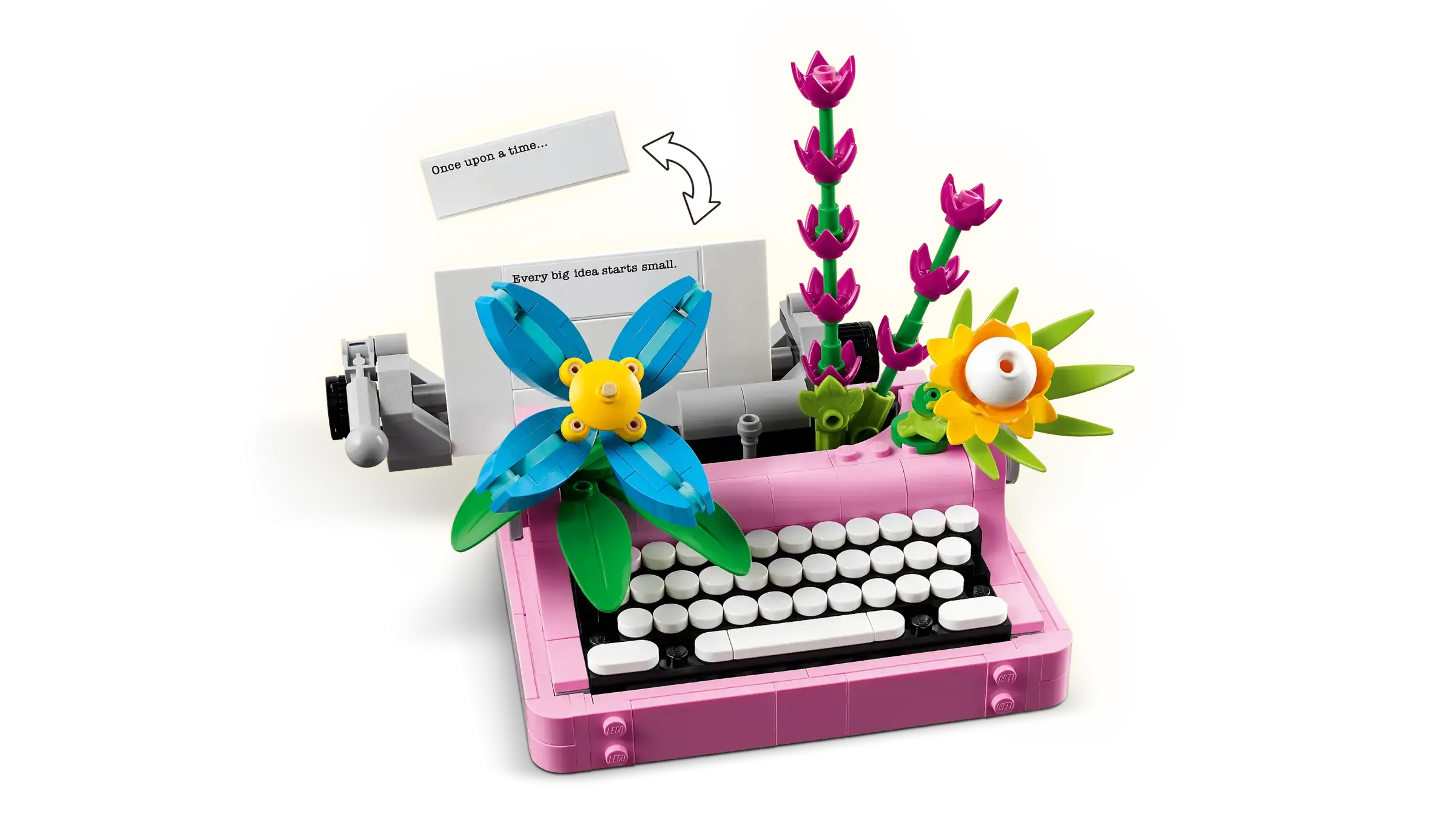 Lego Creator Typewriter with Flowers 31169