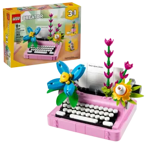 Lego Creator Typewriter with Flowers 31169