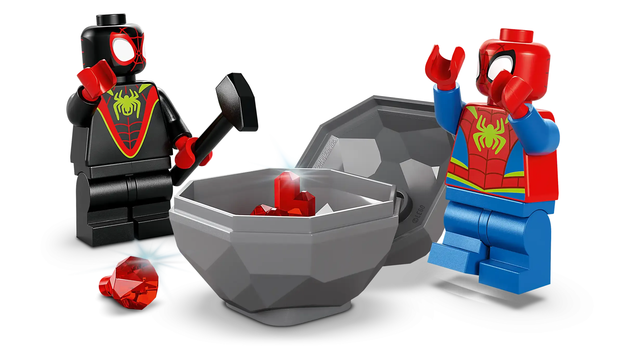 Lego Marvel Team Spidey Dino Crawler Rescue 11199