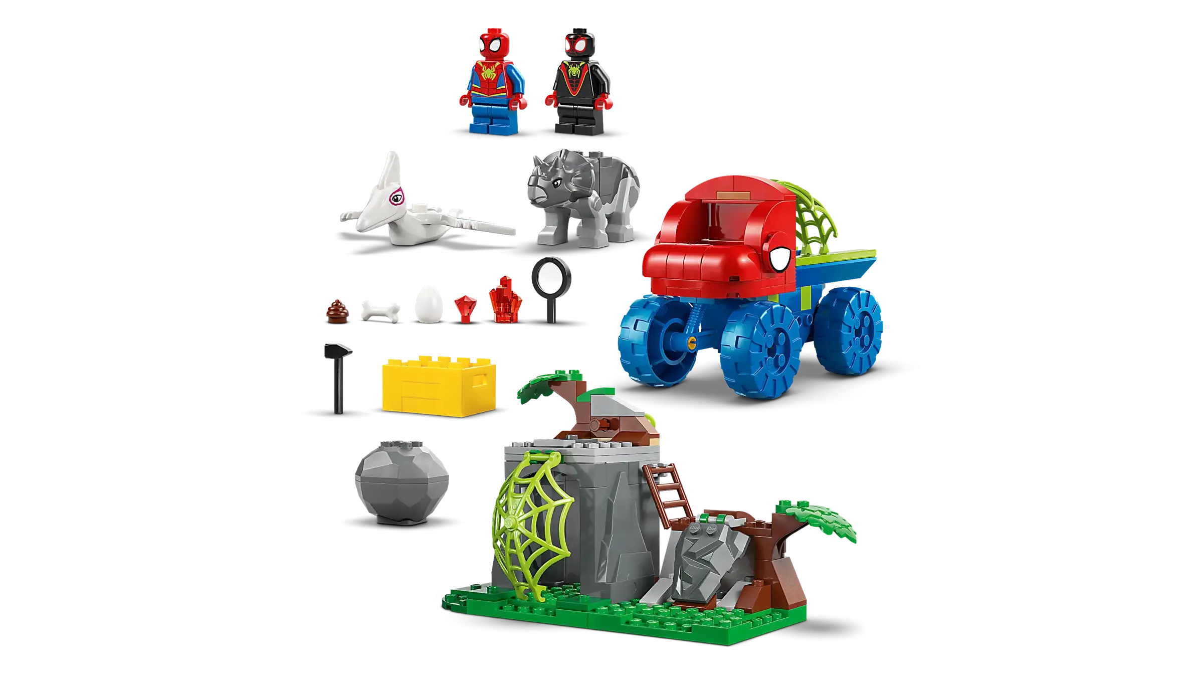 Lego Marvel Team Spidey Dino Crawler Rescue 11199