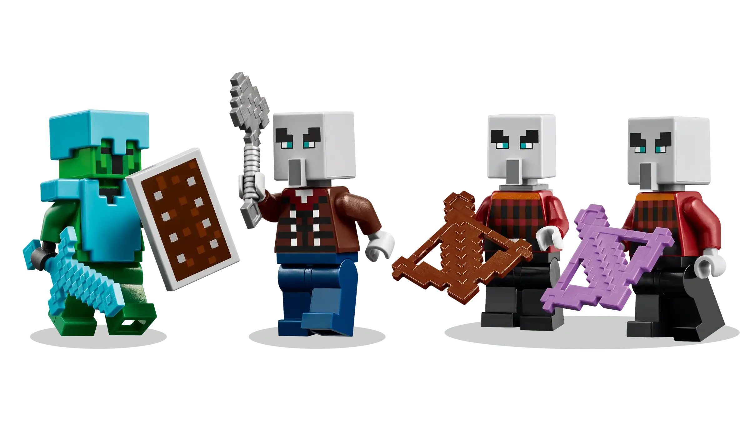 Lego Minecraft The Illager Desert Patrol 21267