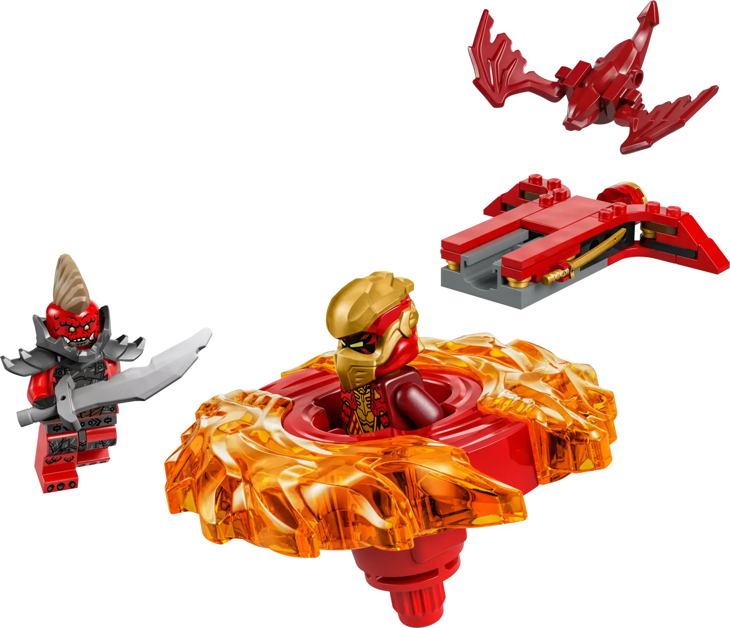 Lego Ninjago Kai's Dragon Spinjitzu Spinner 71823