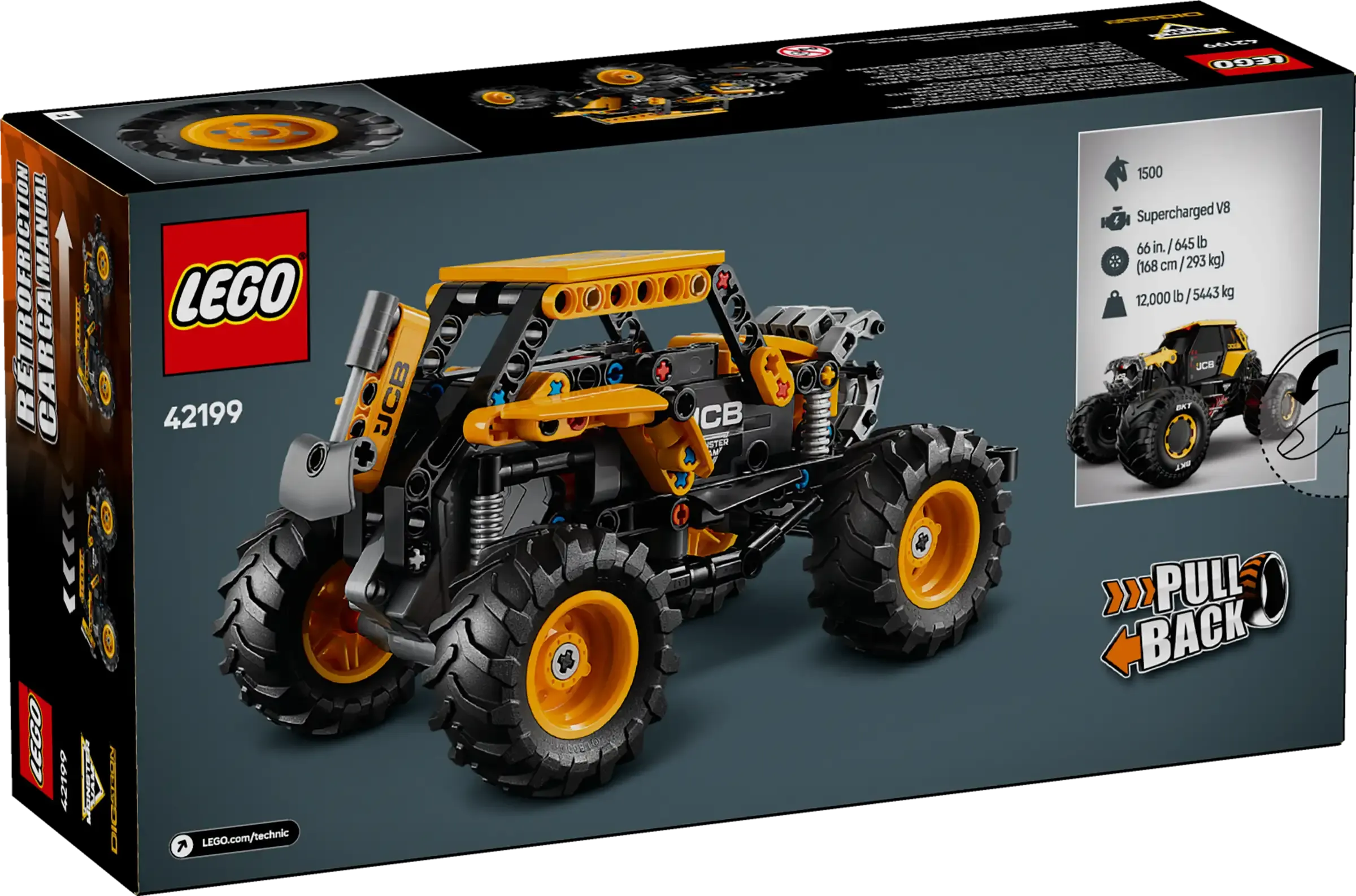 LEGO Technic Monster Jam DIGatronn Pull-Back 42199