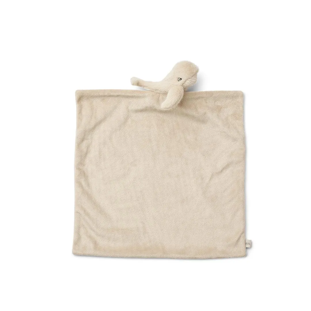 Liewood Camdon Whale Cuddle Cloth - Mist
