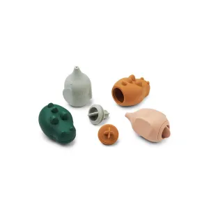 Liewood Carolina Squeezy Toy - 4 Pack - Dove Blue Multi Mix