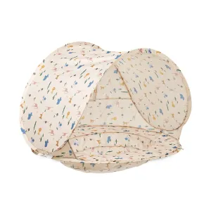 Liewood Everett Pop Up Tent With Paddling Pool - Safari Sandy Mix
