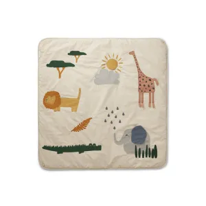 Liewood Glenn Activity Blanket - Safari - Sandy Mix