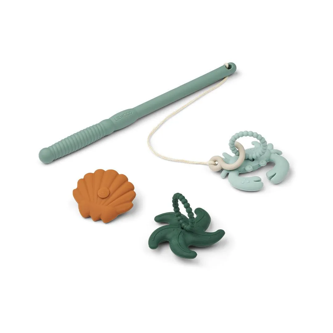 Liewood Malcolm Fishing Game - Peppermint Multi Mix