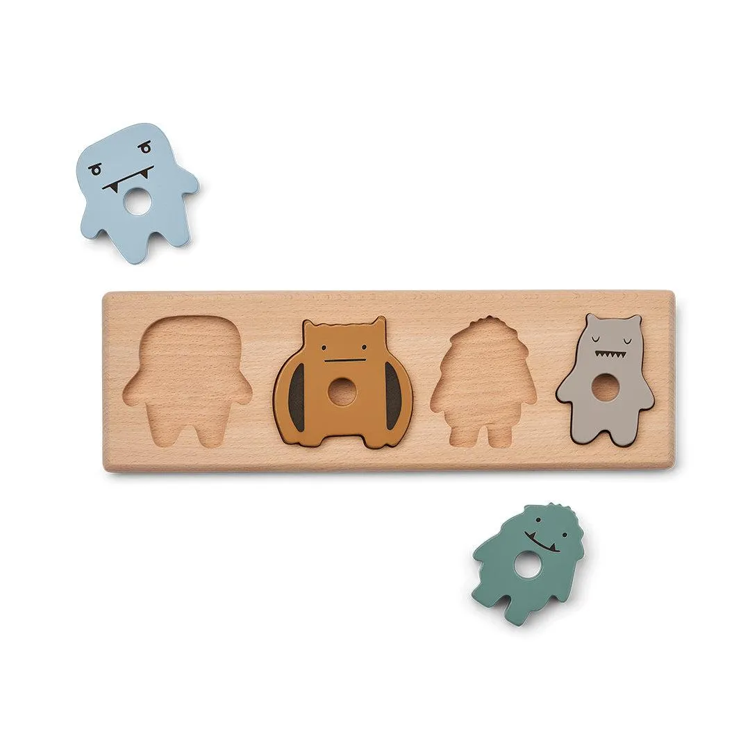 Liewood Suki Puzzle - Blue Fog Multi Mix