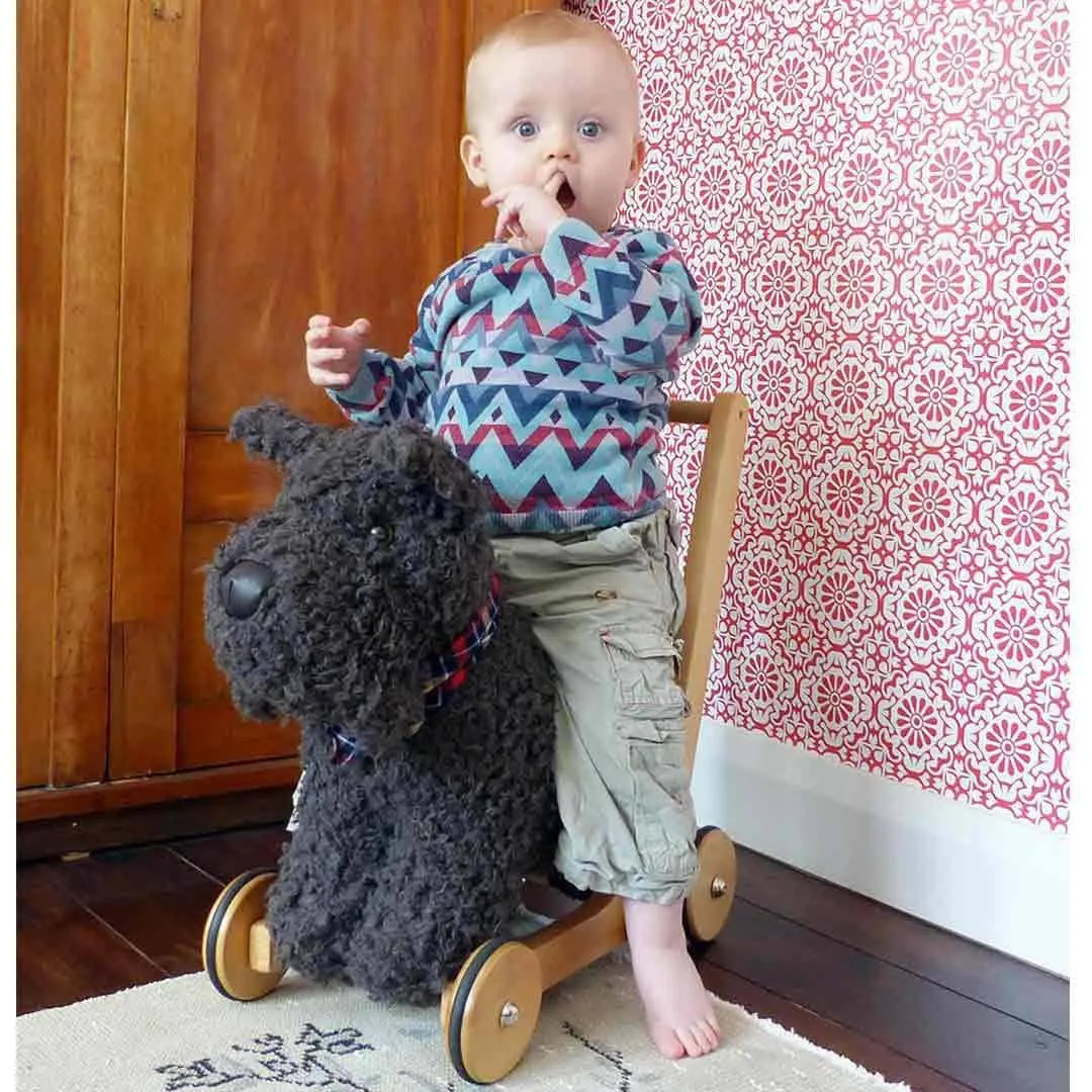 Little Bird Told Me - Push-Along Dog - Scottie (12m )