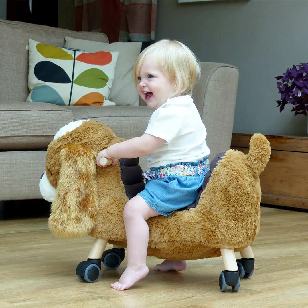 Little Bird Told Me - Ride-On Dog - Peanut Pup (12m )
